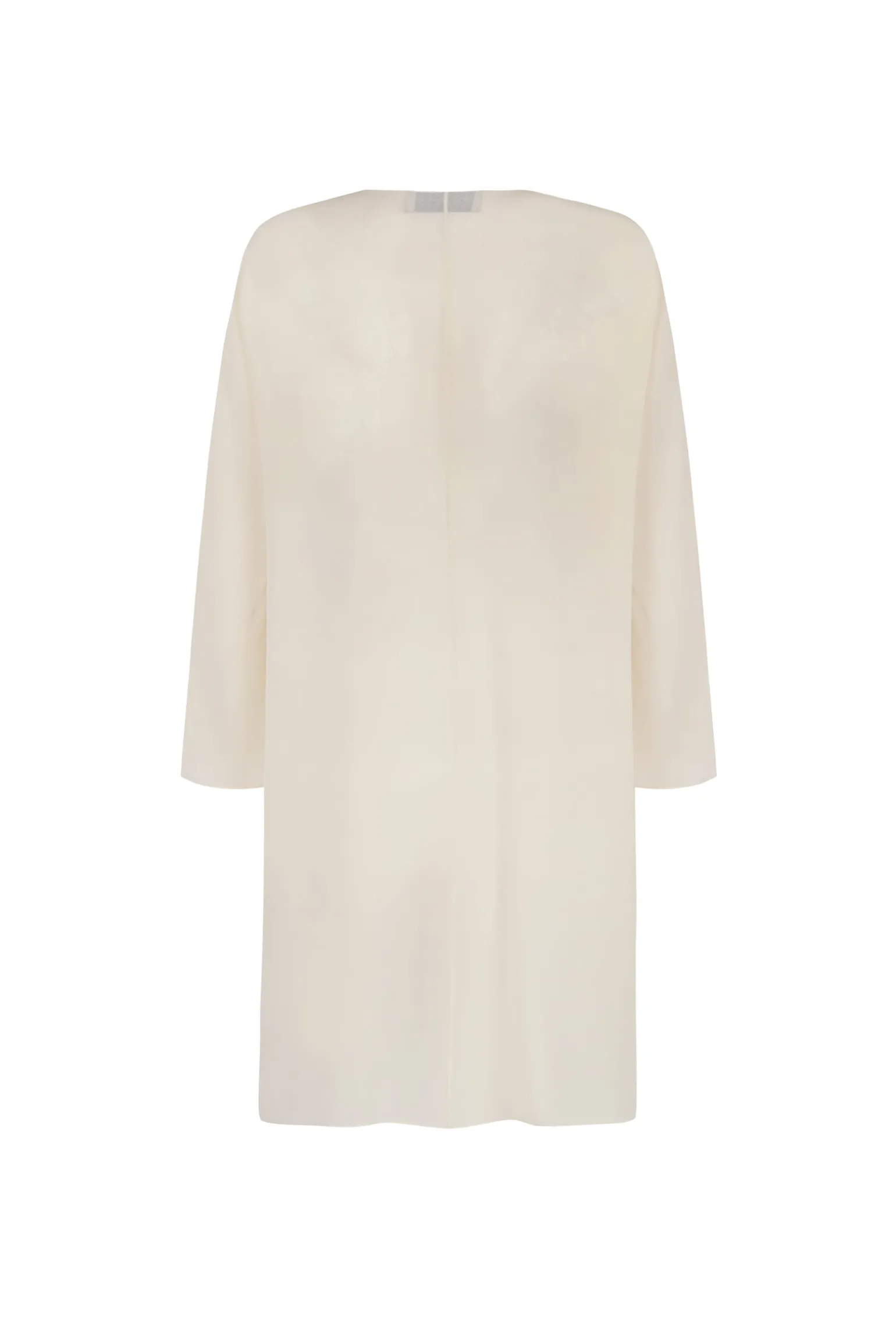 Agnes, ivory silk shirt