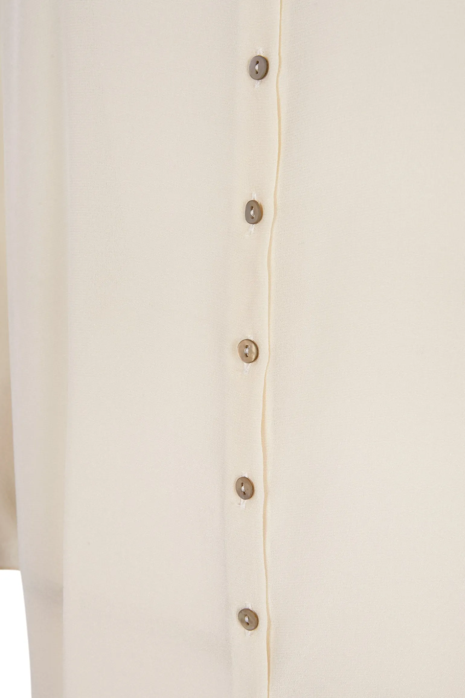 Agnes, ivory silk shirt