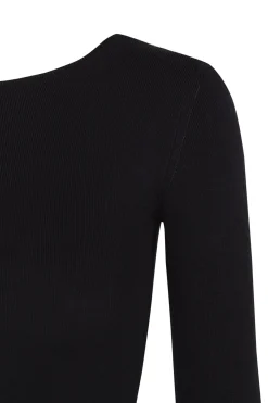 Alaska, graphite long sleeve sweater