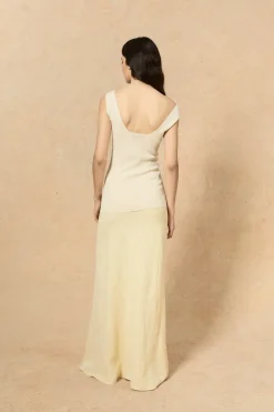 Alaska, ivory tank top