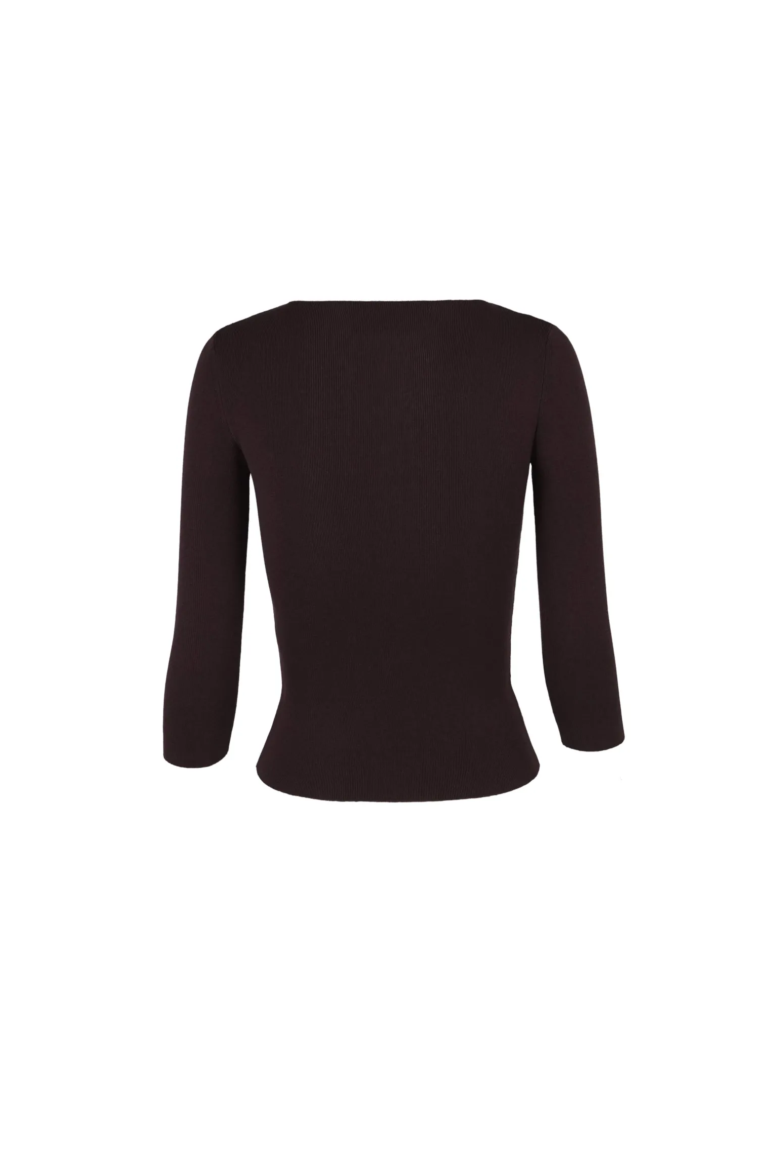 Alaska, plum long sleeve sweater