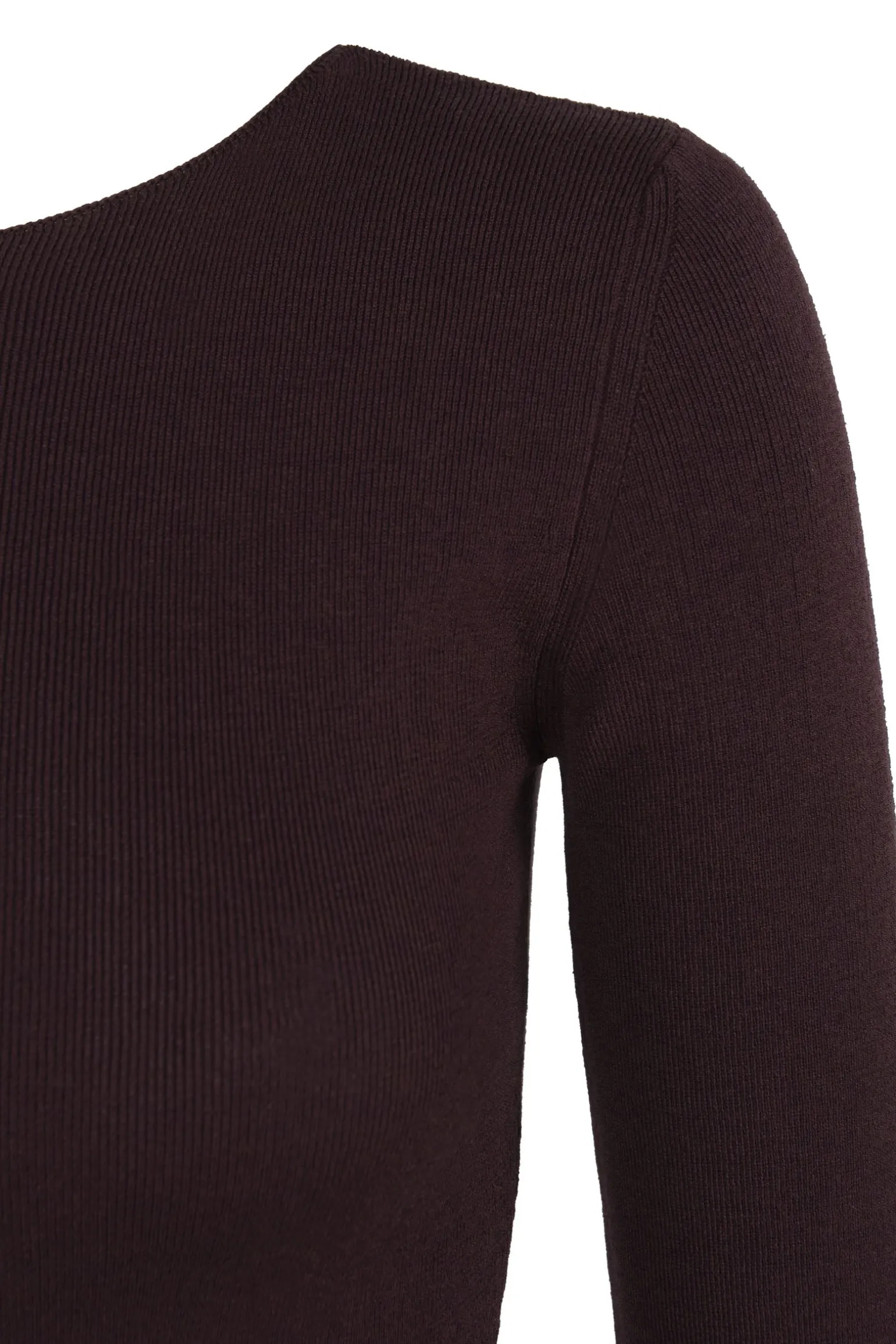 Alaska, plum long sleeve sweater