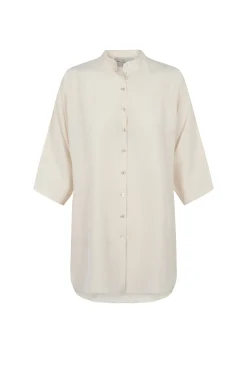 Alba, vanilla silk shirt