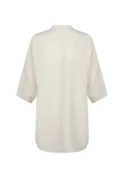 Alba, vanilla silk shirt