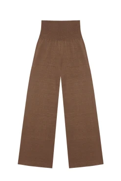 Alon, cinnamon linen and silk pants