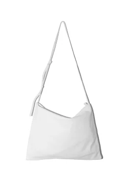 Amalia, white cross-body shoulder bag