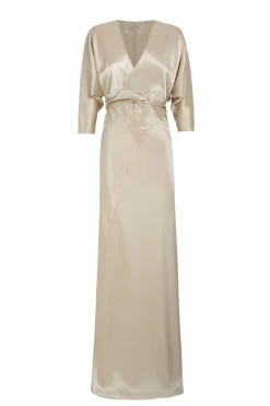 Amara, champagne dress