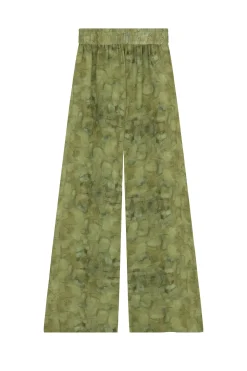 Amina, amantis print silk pants