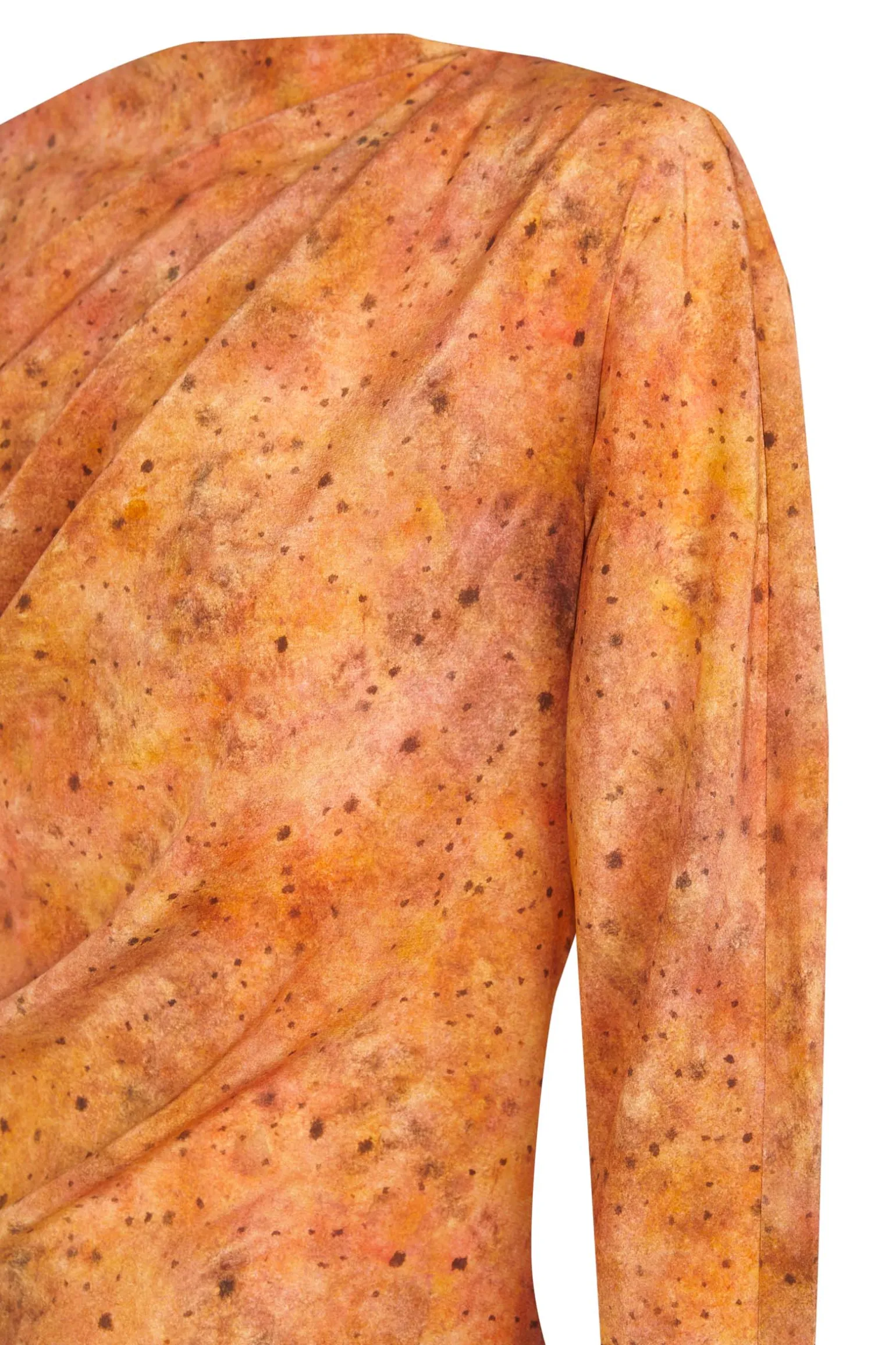 Anja, sora print silk dress