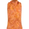 Anja, sora print silk top