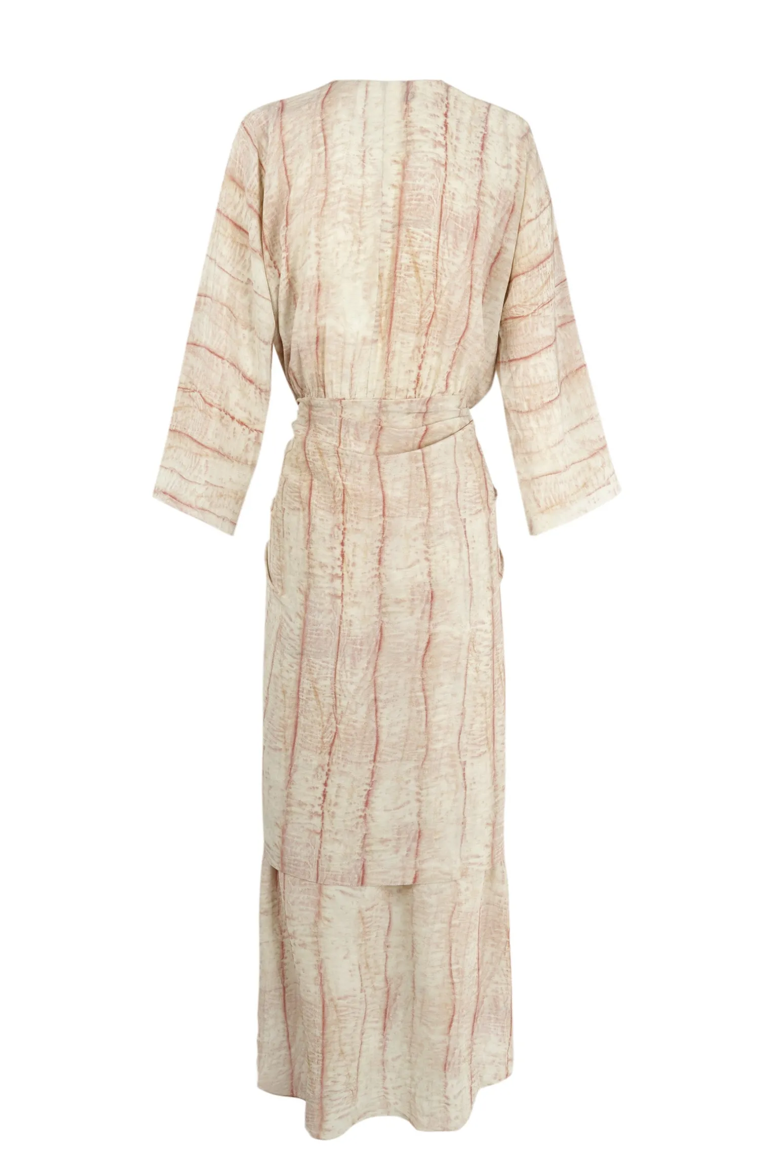 Antibes, irony print silk dress