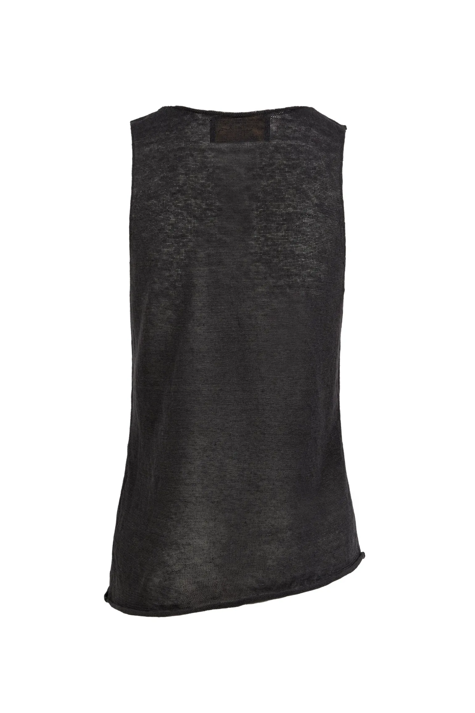 Antico, graphite hemp knit top