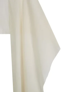 Arena, ivory hooded scarf