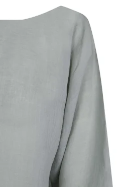 Arena, sky blue ramie top