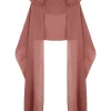 Arena, strawberry hooded scarf