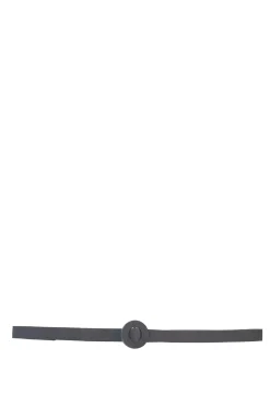 Aro S, thin belt in graphite suede