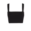 Bambino, bandeau top in black knit