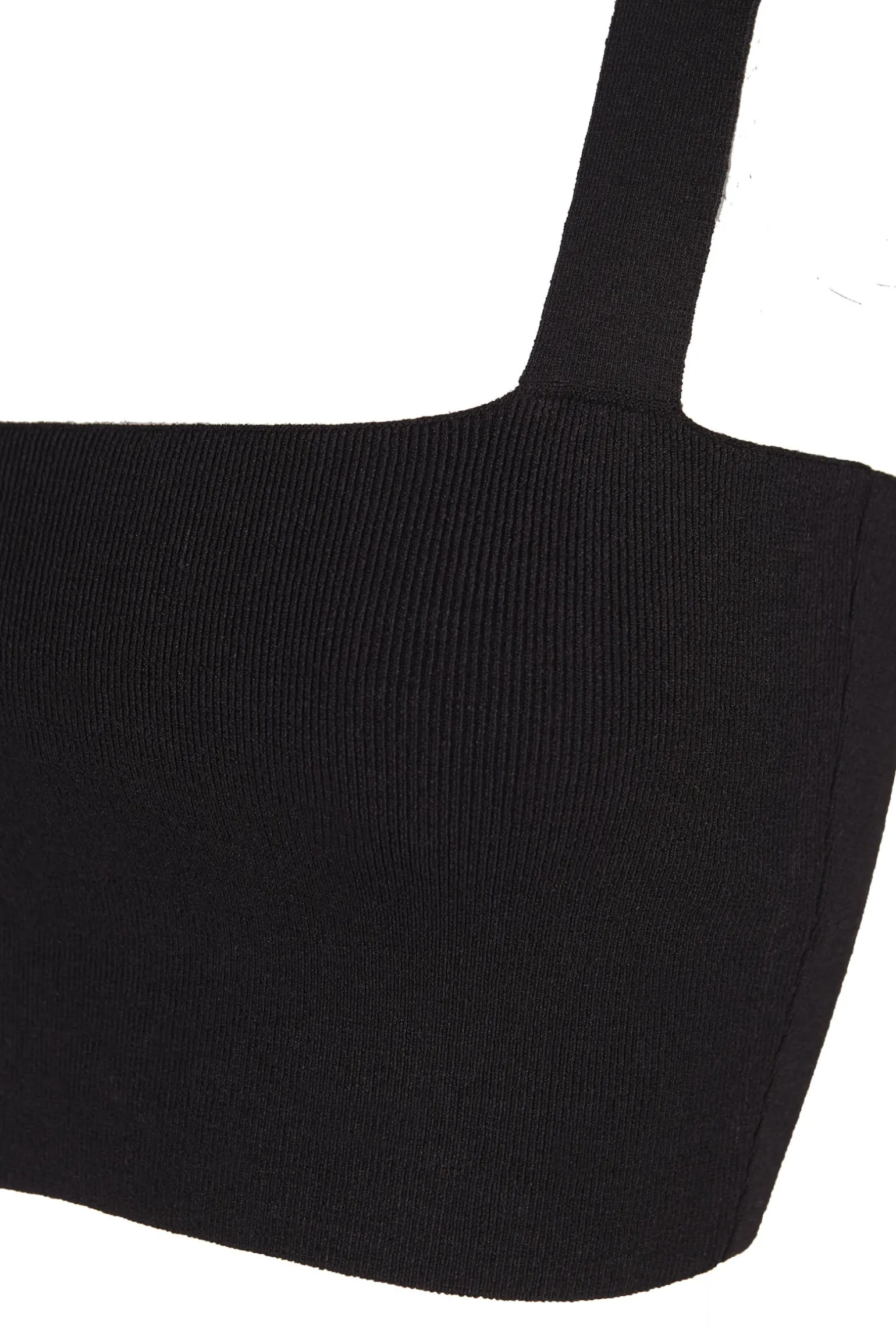 Bambino, bandeau top in black knit