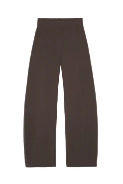 Bawa, brown high-waisted pants