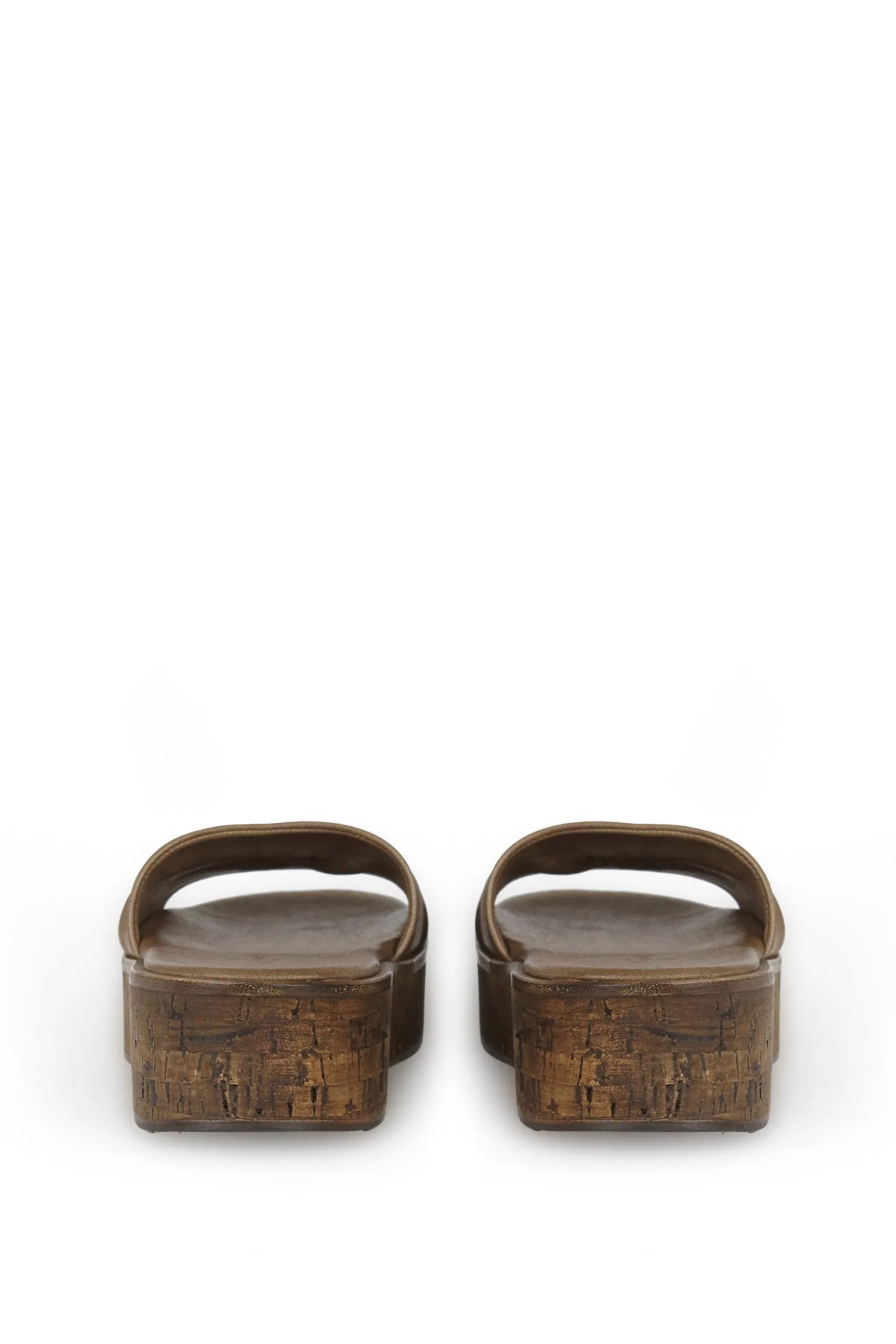 Beth, khaki flat sandal