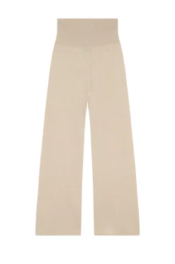 Botanica, ecru linen knit pants
