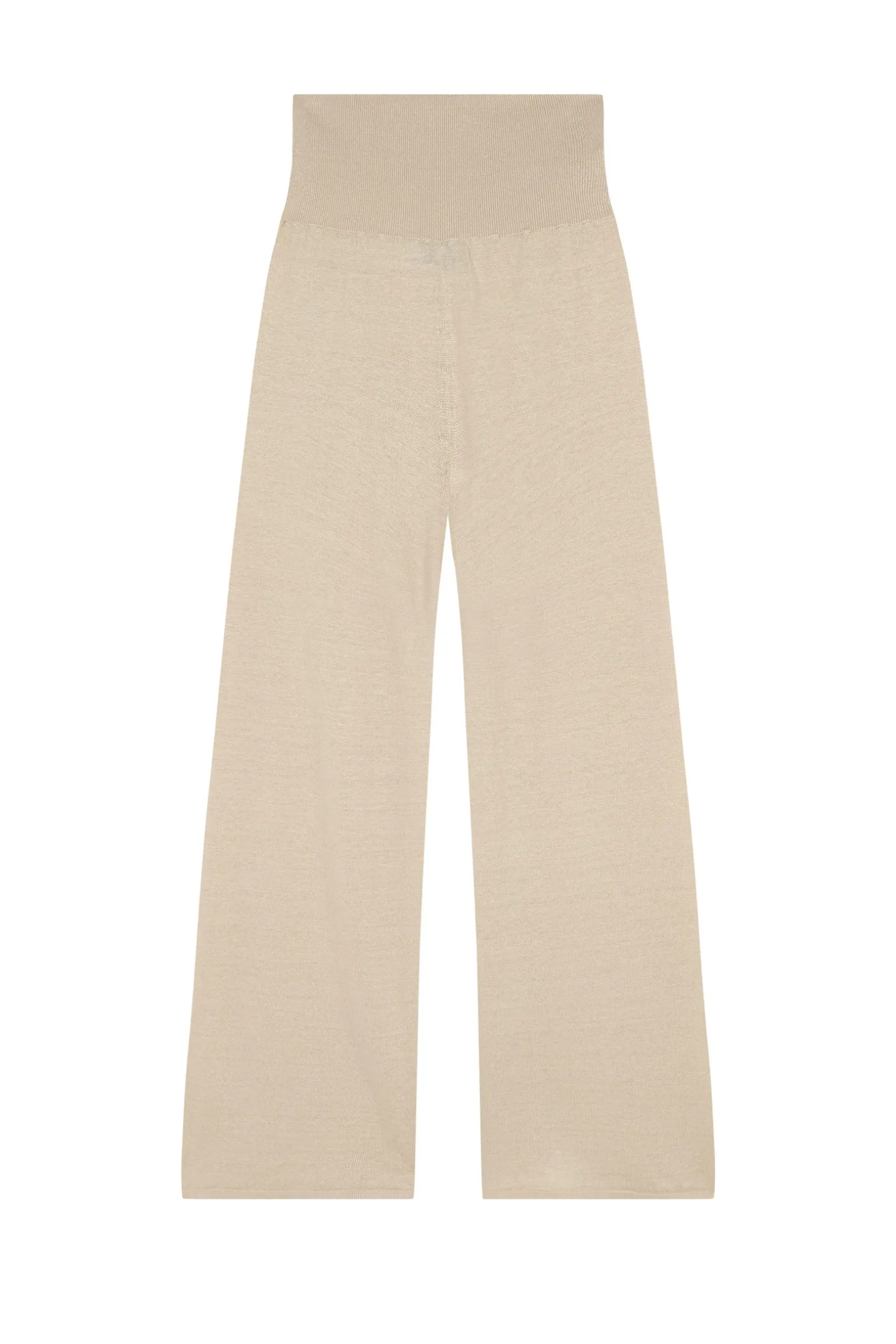 Botanica, ecru linen knit pants