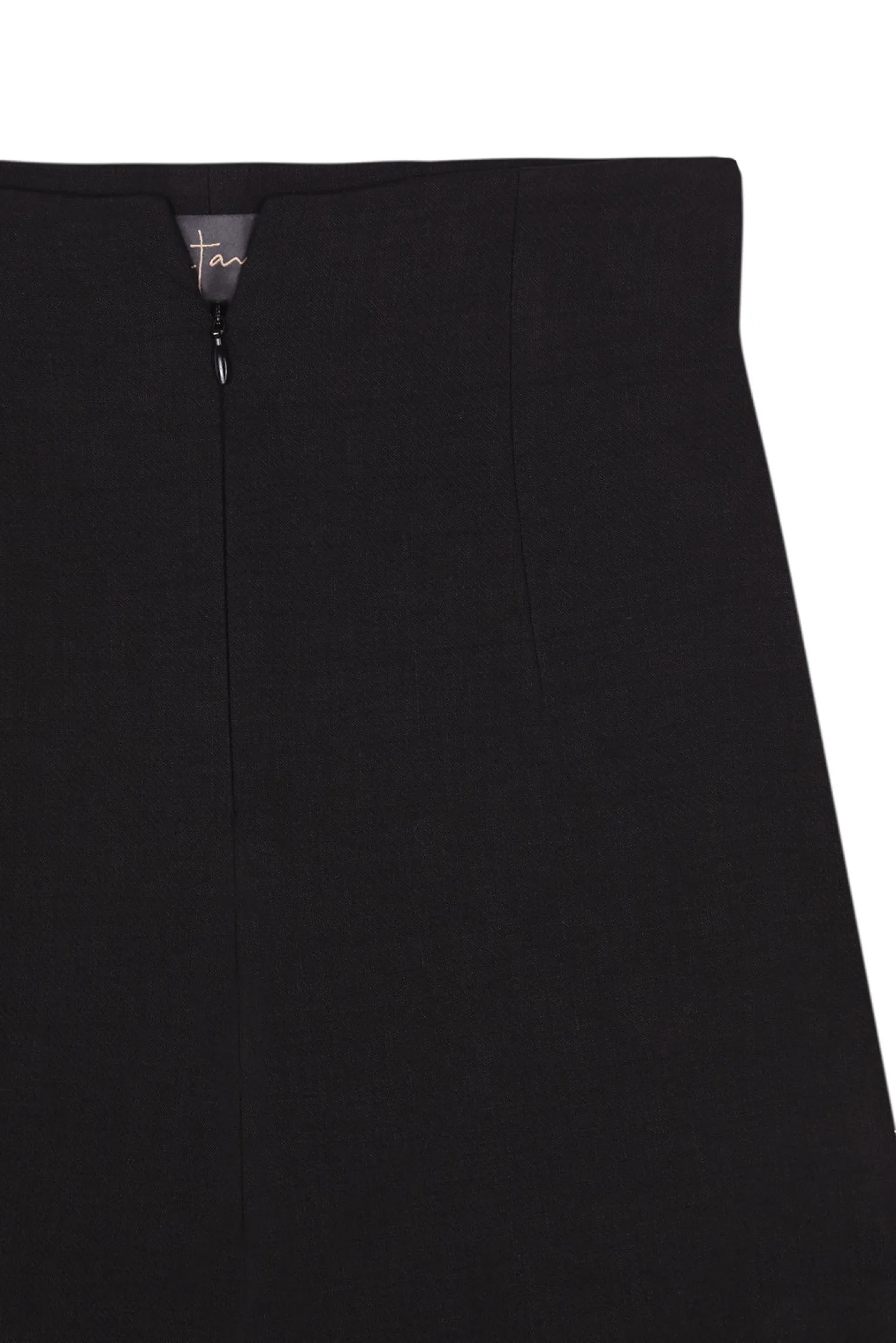 Bowie, black high-waisted pants