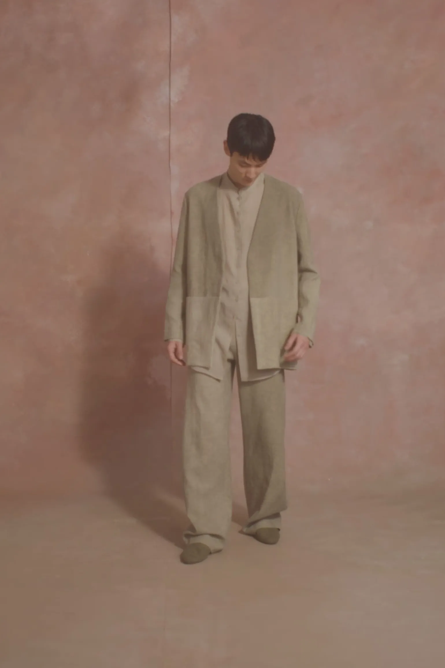 Cali, fade green pants