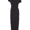 Camaron, stretch silk hedy print dress