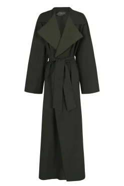 Camille, green coat
