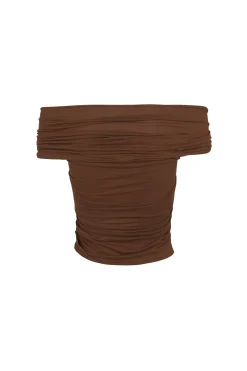 Canela, cinnamon crop top