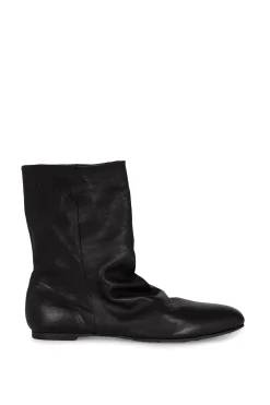 Ciel, black flat ankle boots