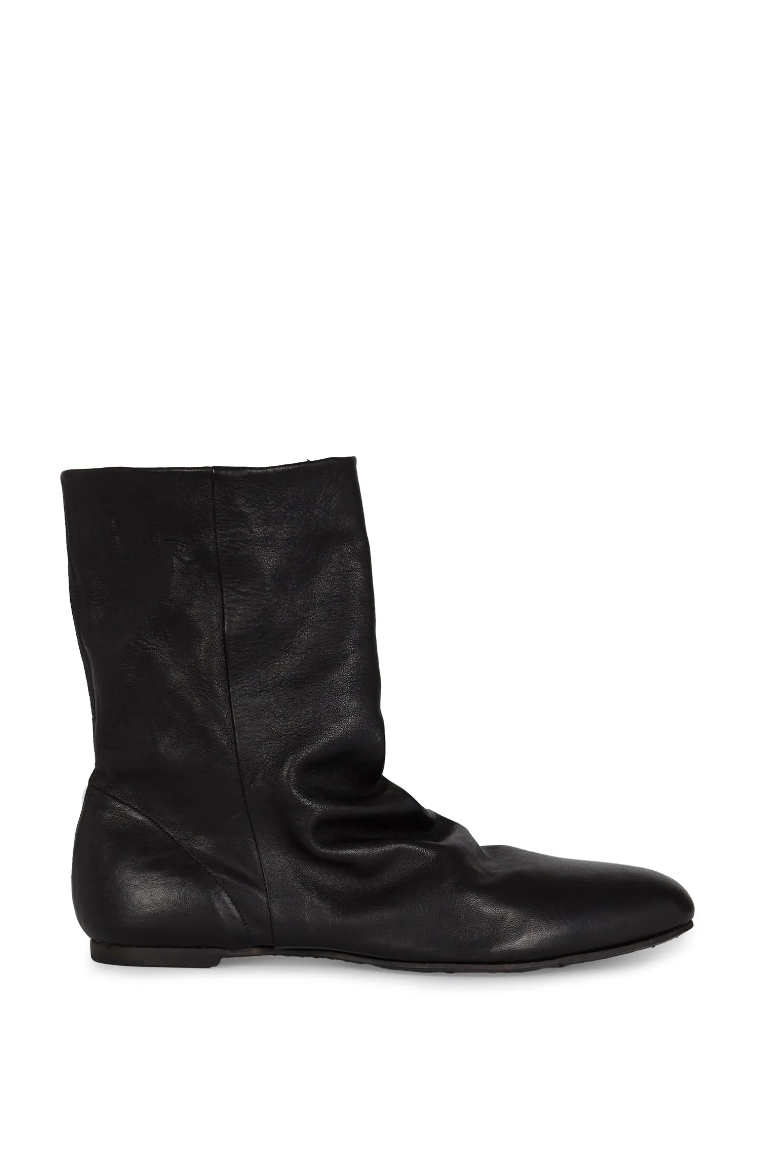 Ciel, black flat ankle boots