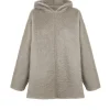 Ciel, gray mohair hoodie