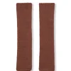 Circ, baby alpaca and silk leg warmers blush
