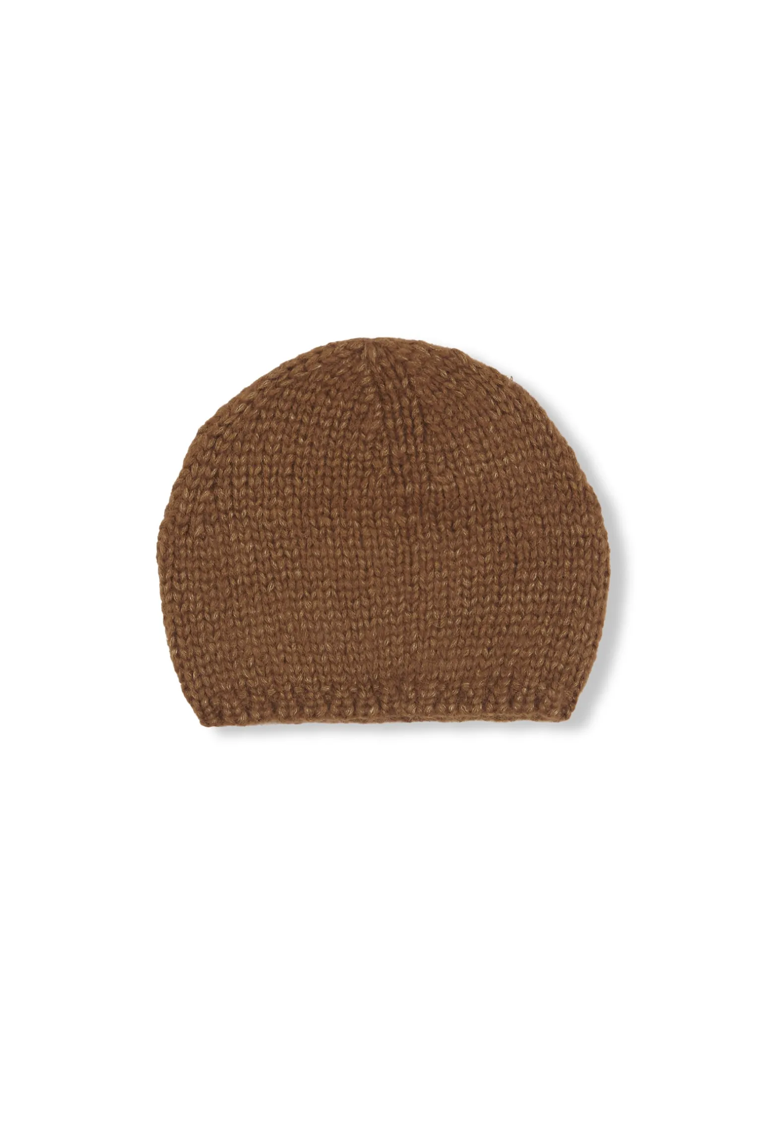 Circ, tobacco beanie in baby alpaca and silk