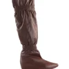 Circe, burgundy boot
