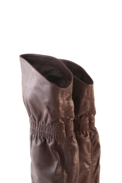 Circe, burgundy boot