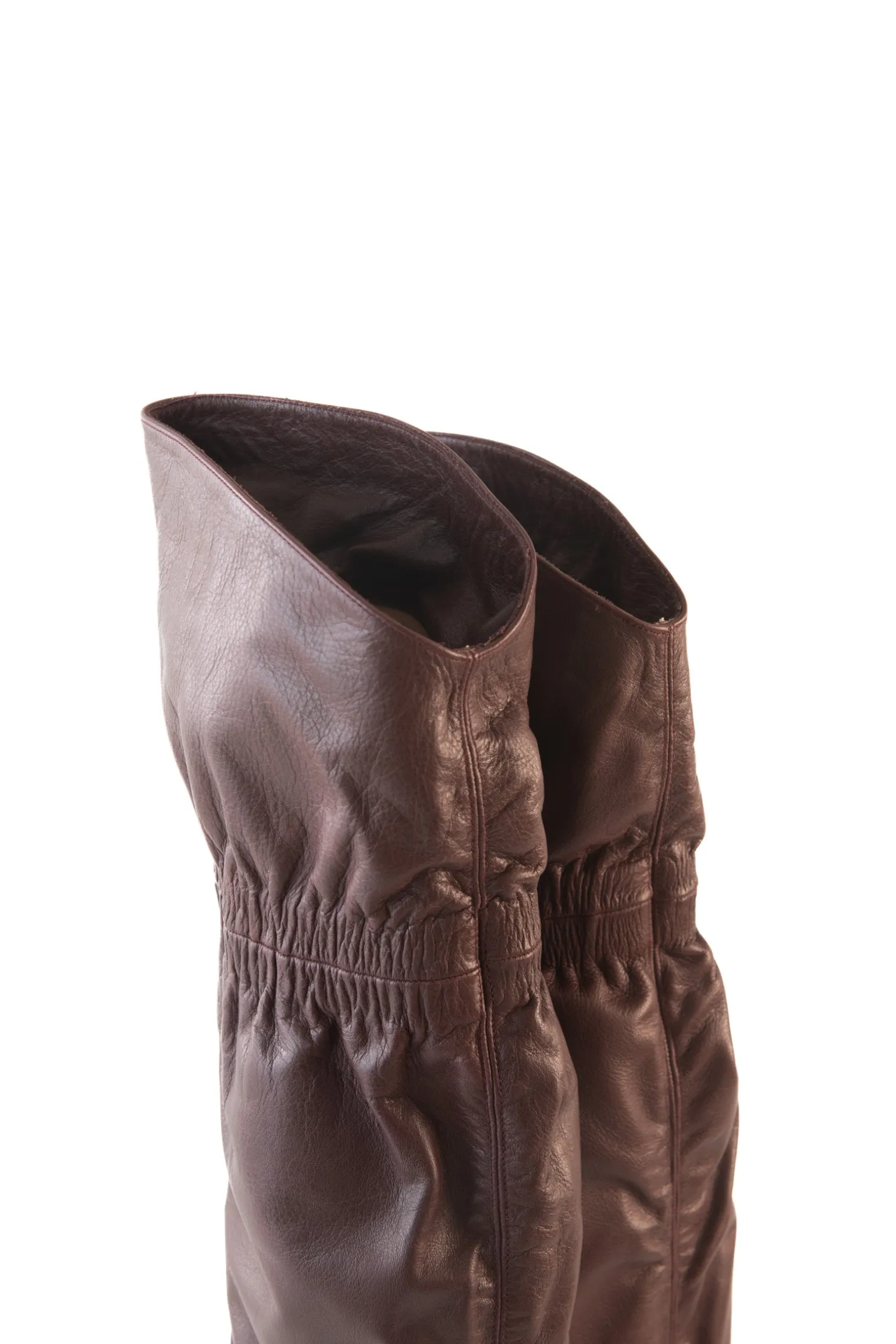 Circe, burgundy boot