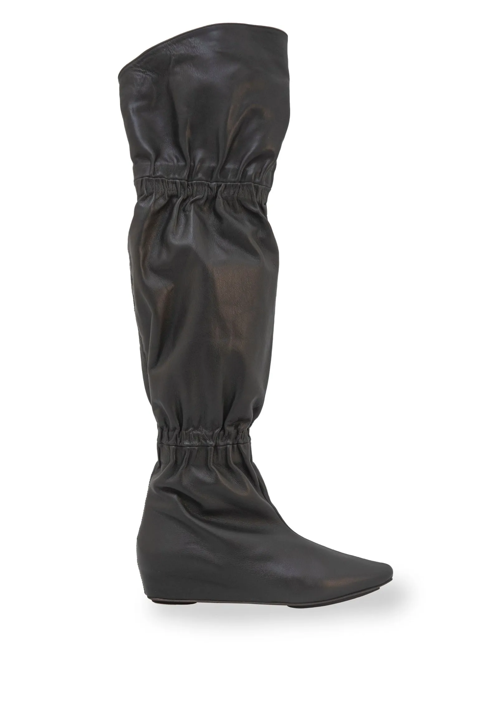 Circe, dark green boot