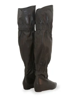 Circe, dark green boot