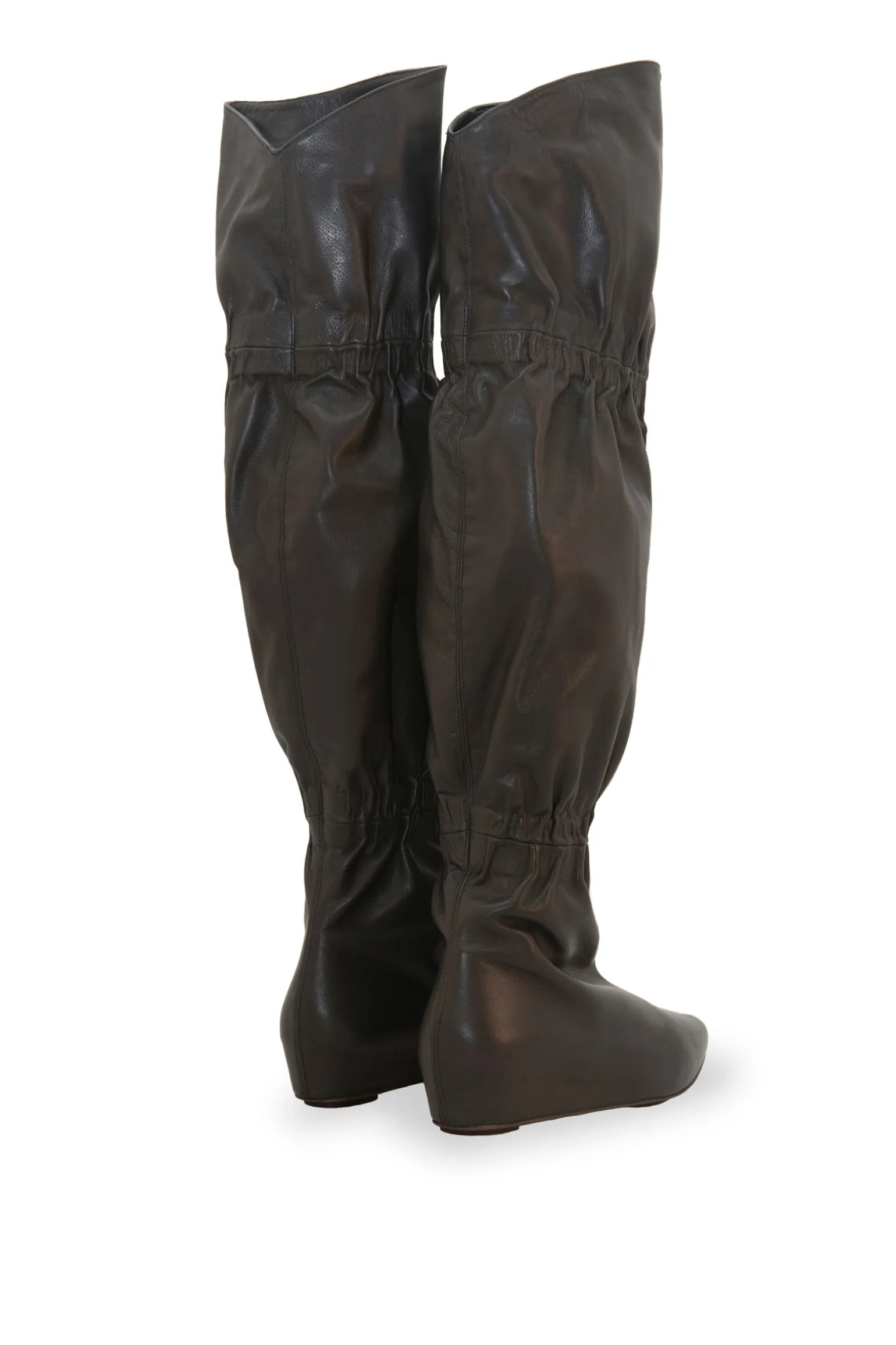 Circe, dark green boot