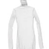cisne de tul, silk tulle top ivoire