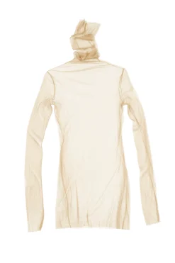 cisne de tul, tulle top champagne