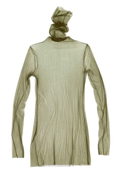 cisne de tul, tulle top olive