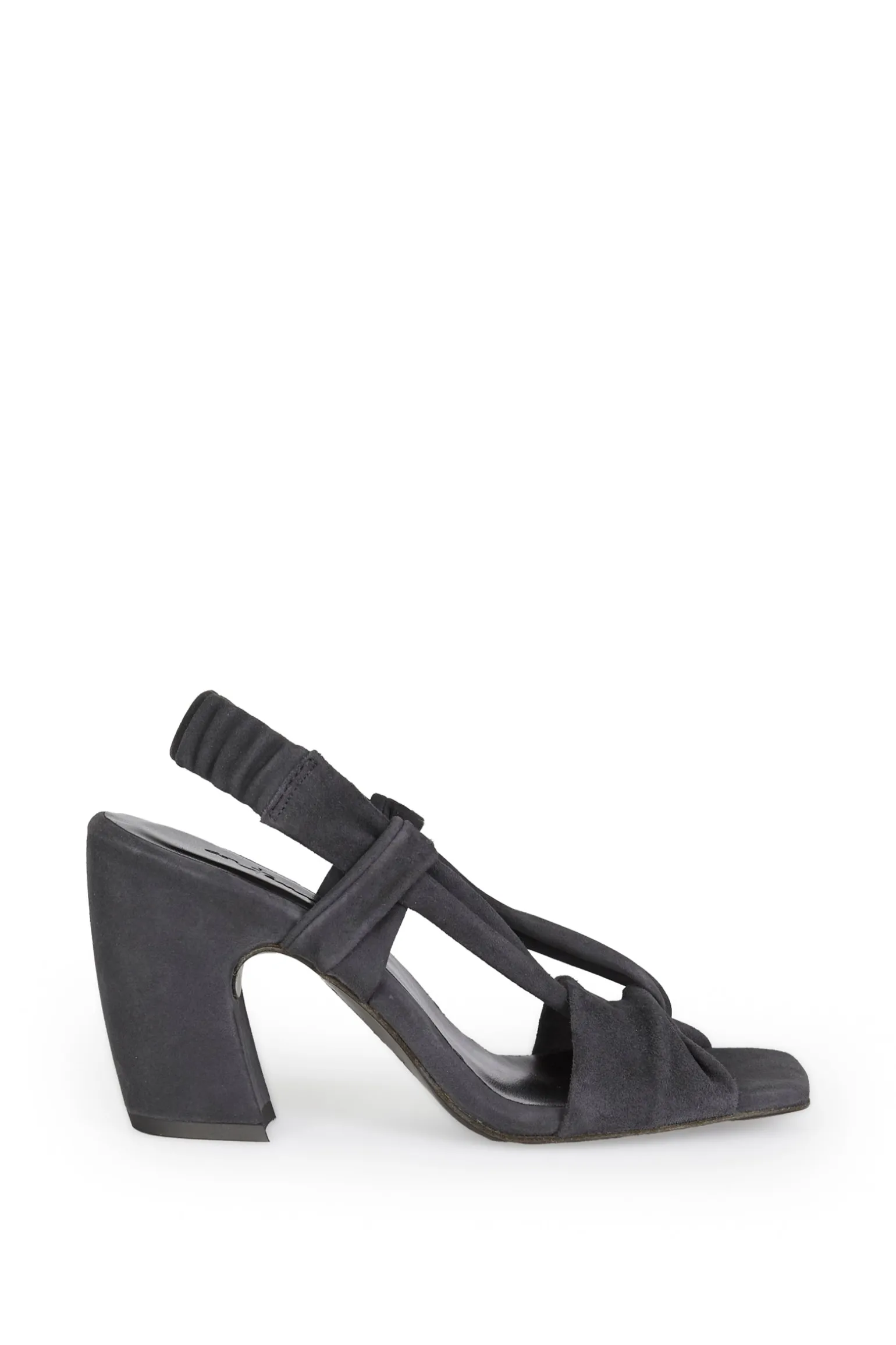 Costa, graphite suede sandal