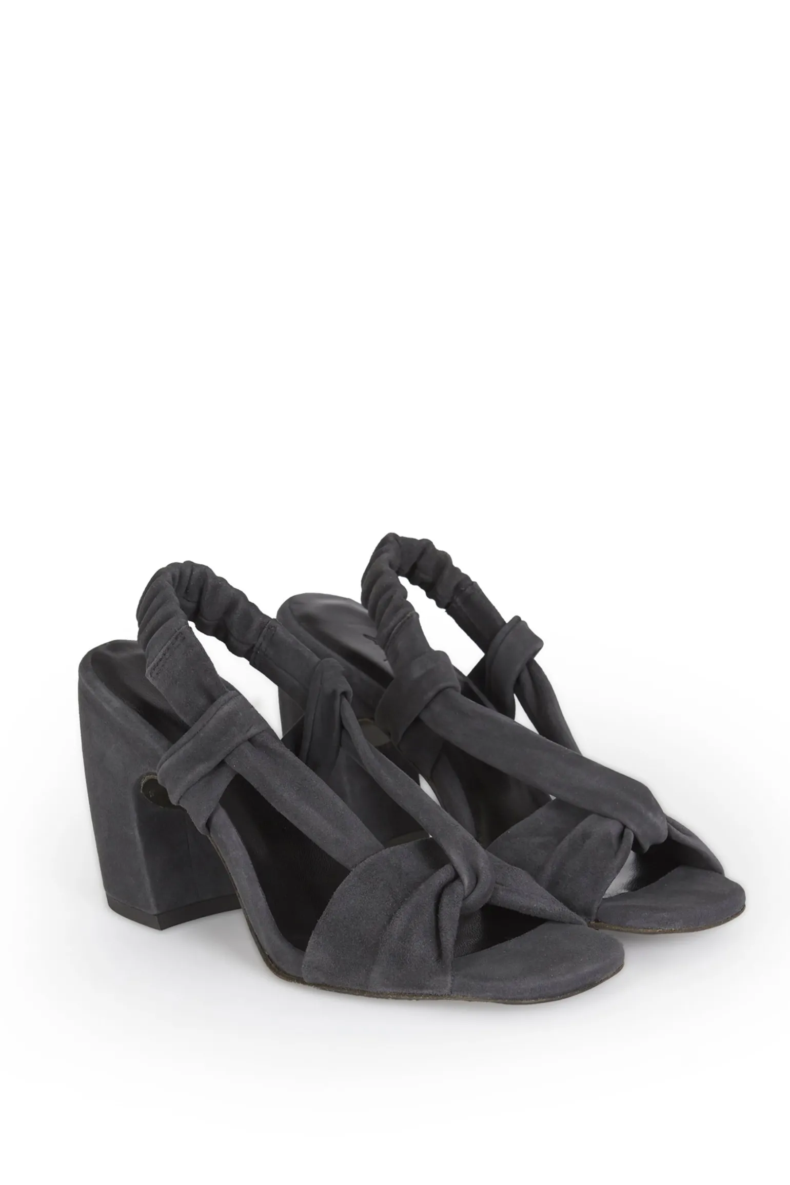 Costa, graphite suede sandal