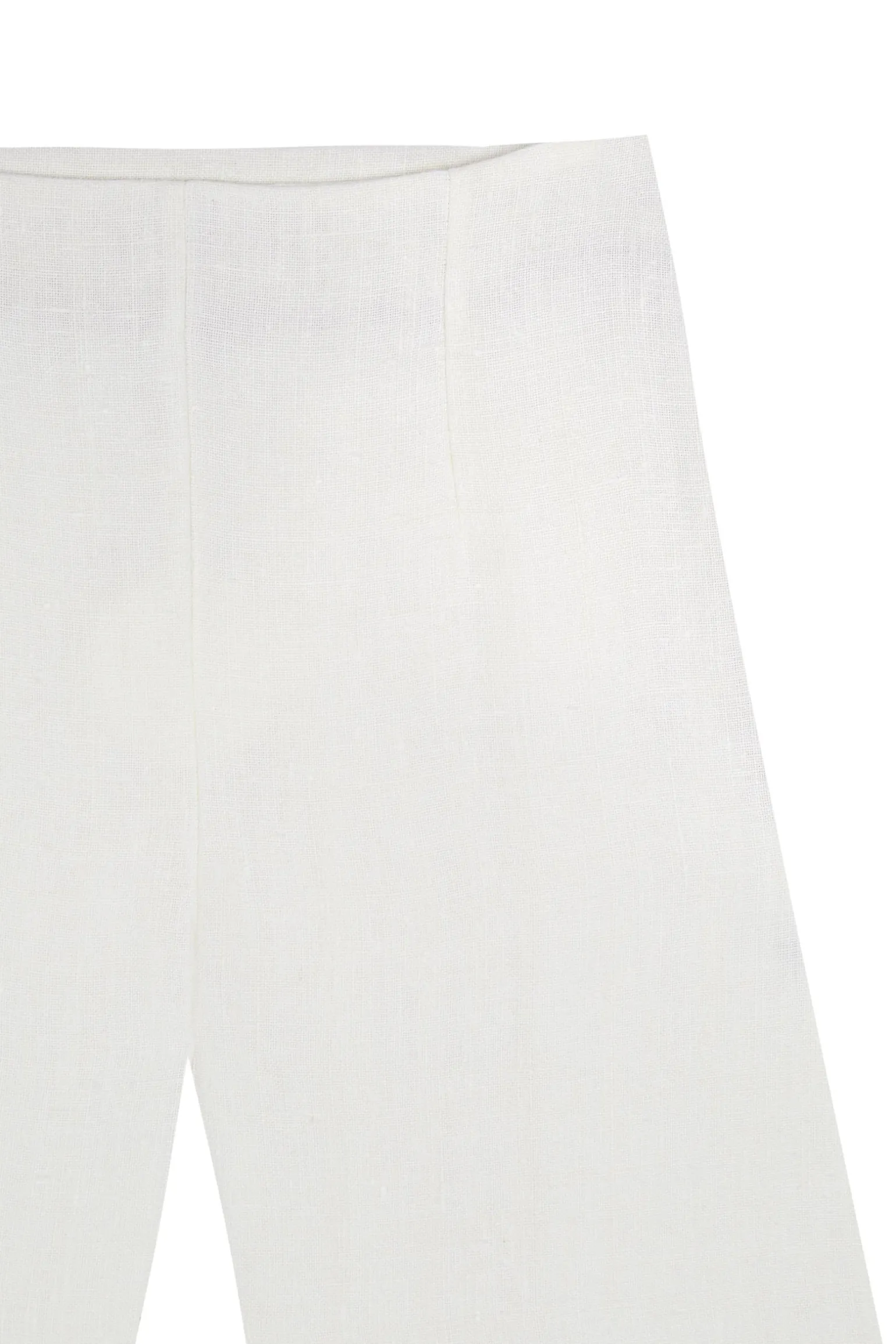 Costa, ivory linen pants