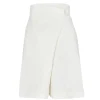 Costa, ivory linen shorts