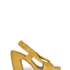 Costa, mustard leather sandal